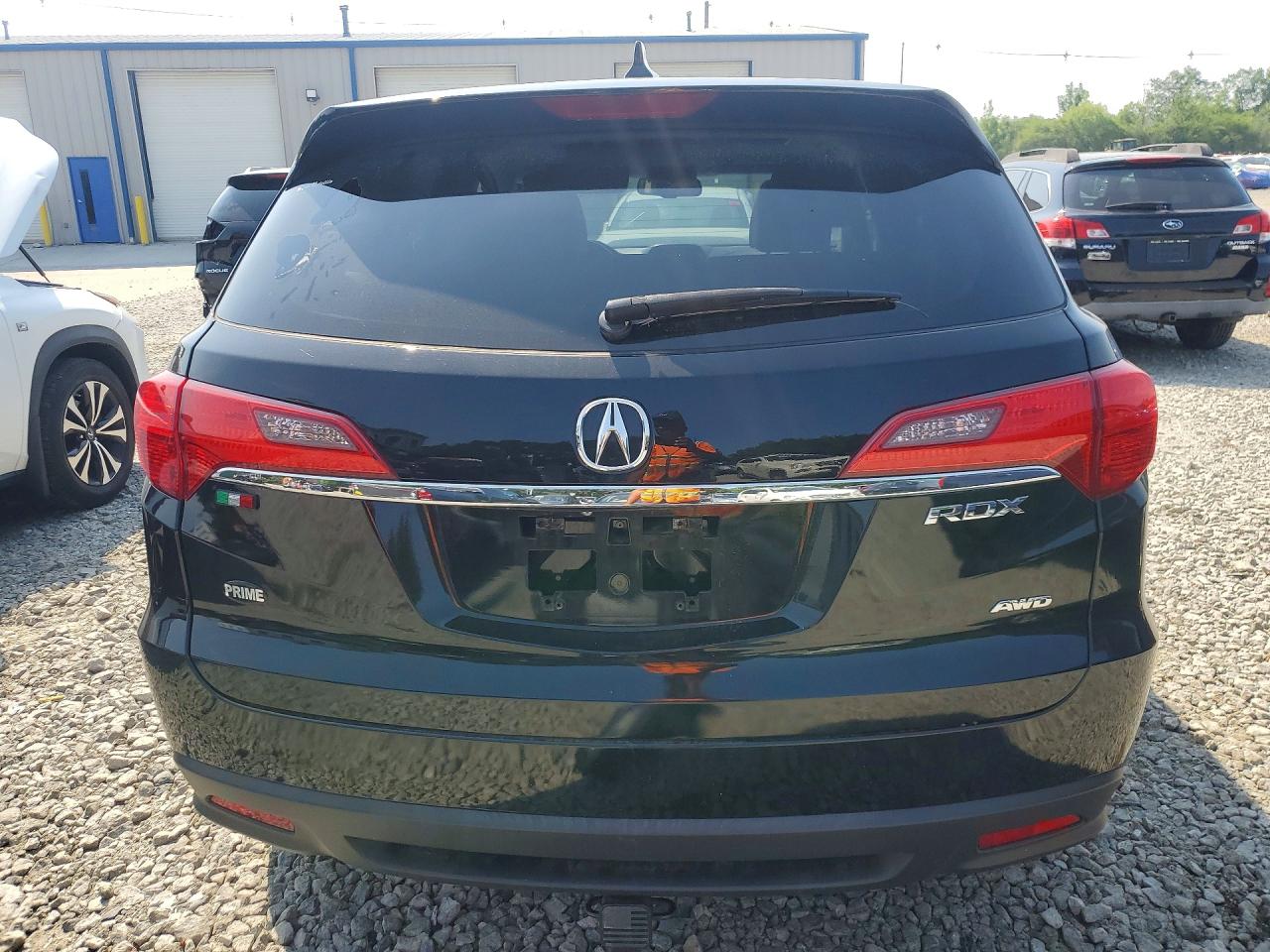 2015 Acura Rdx Black vin: 5J8TB4H3XFL013389
