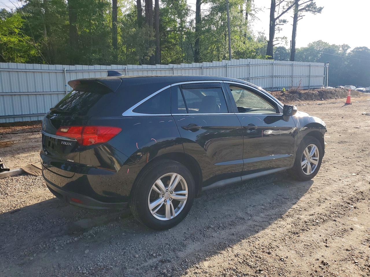 2015 Acura Rdx Black vin: 5J8TB4H3XFL024327