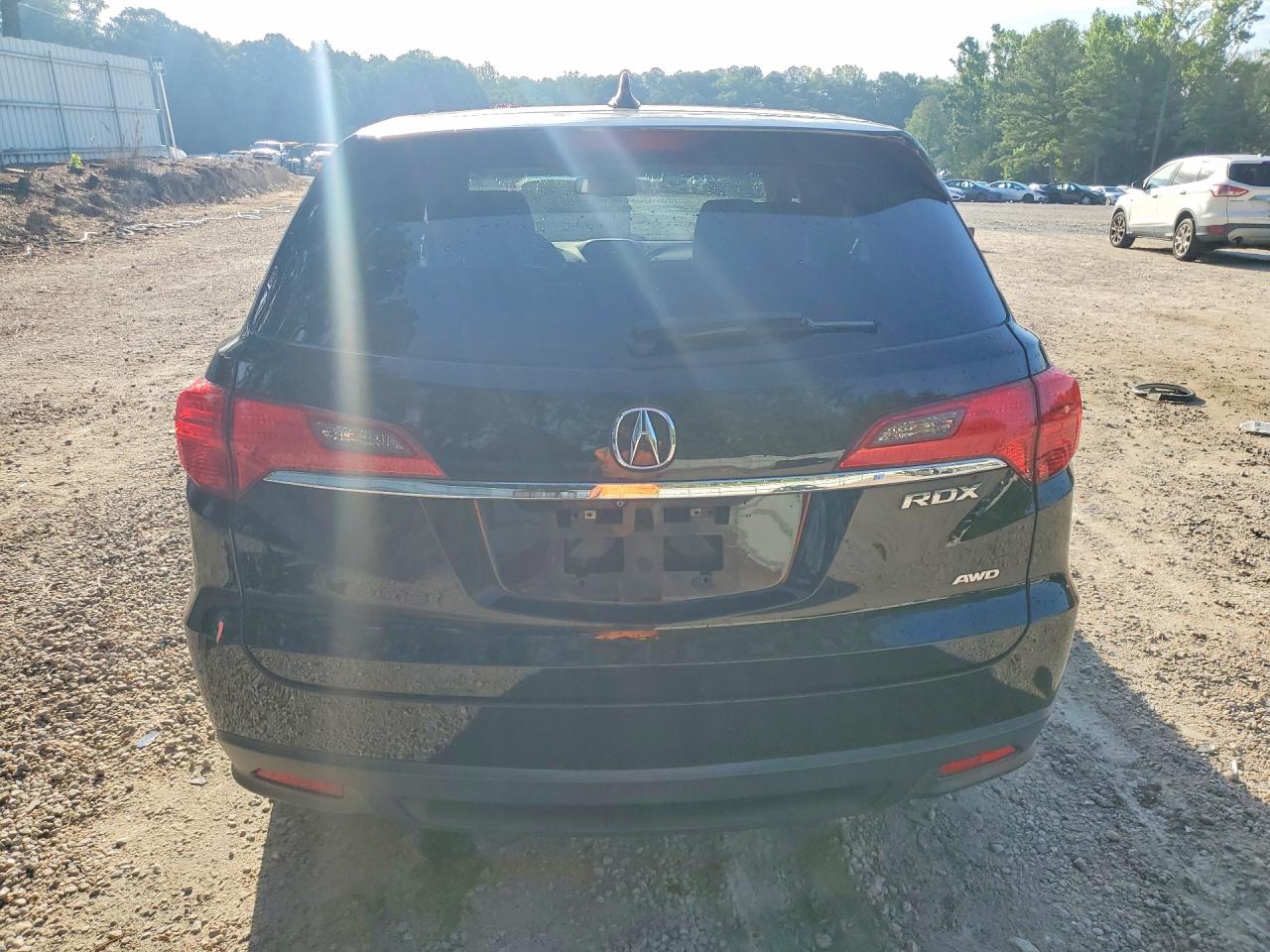 2015 Acura Rdx Black vin: 5J8TB4H3XFL024327