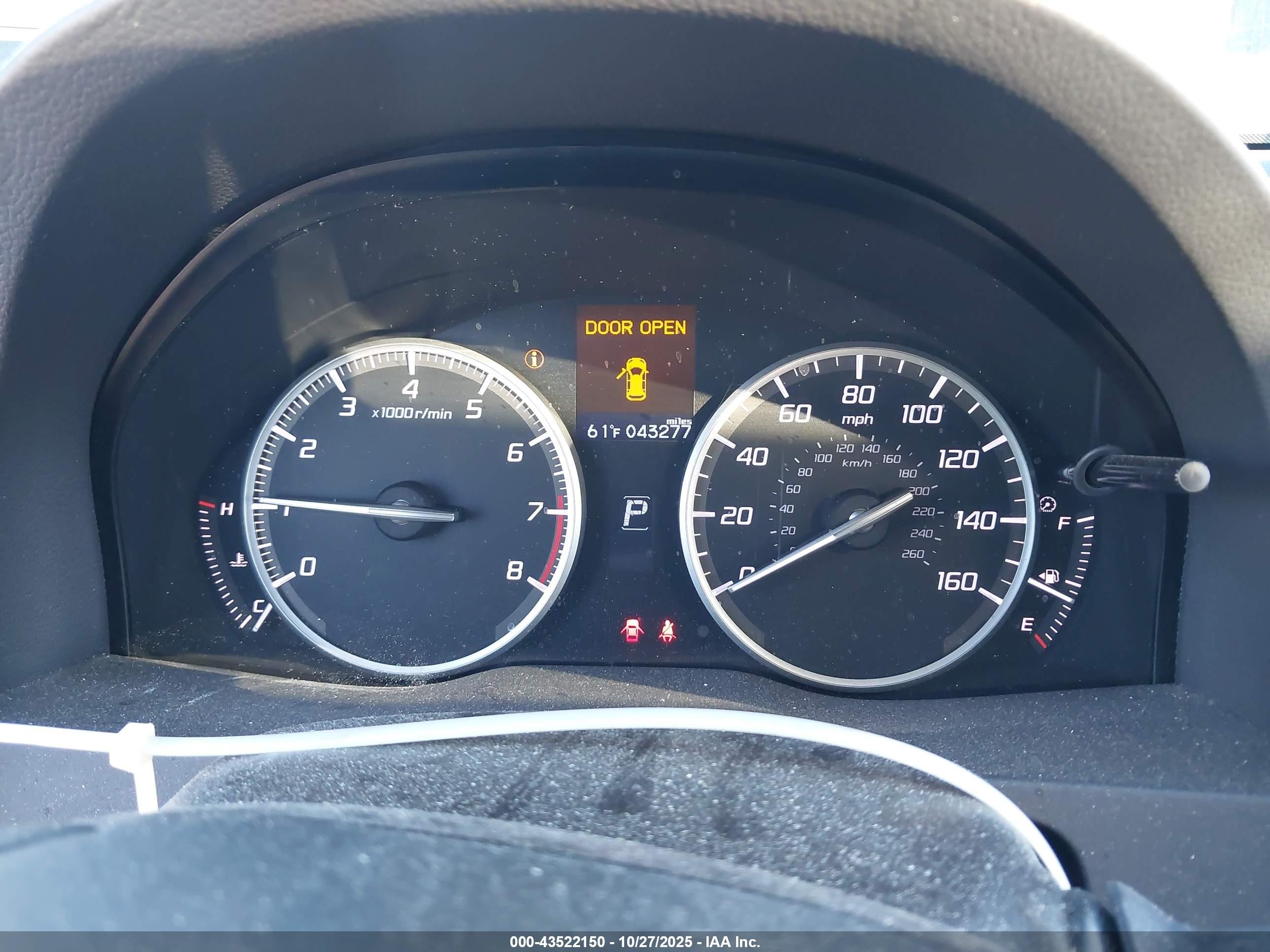 2018 Acura Rdx Acurawatch Plus Package Серый vin: 5J8TB4H3XJL020173