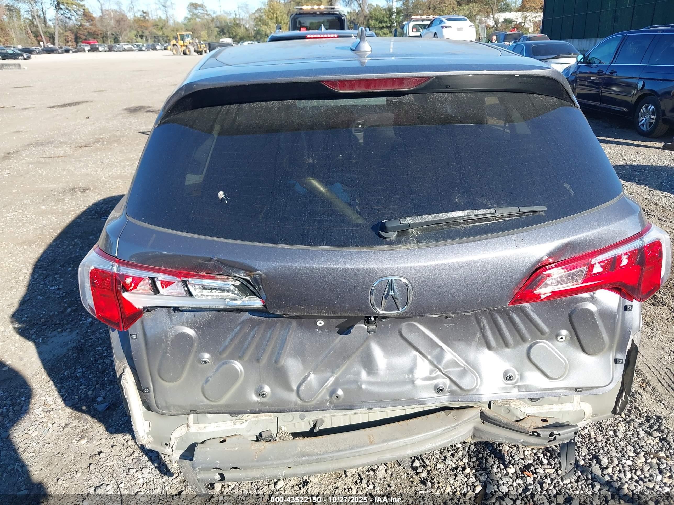 2018 Acura Rdx Acurawatch Plus Package Серый vin: 5J8TB4H3XJL020173
