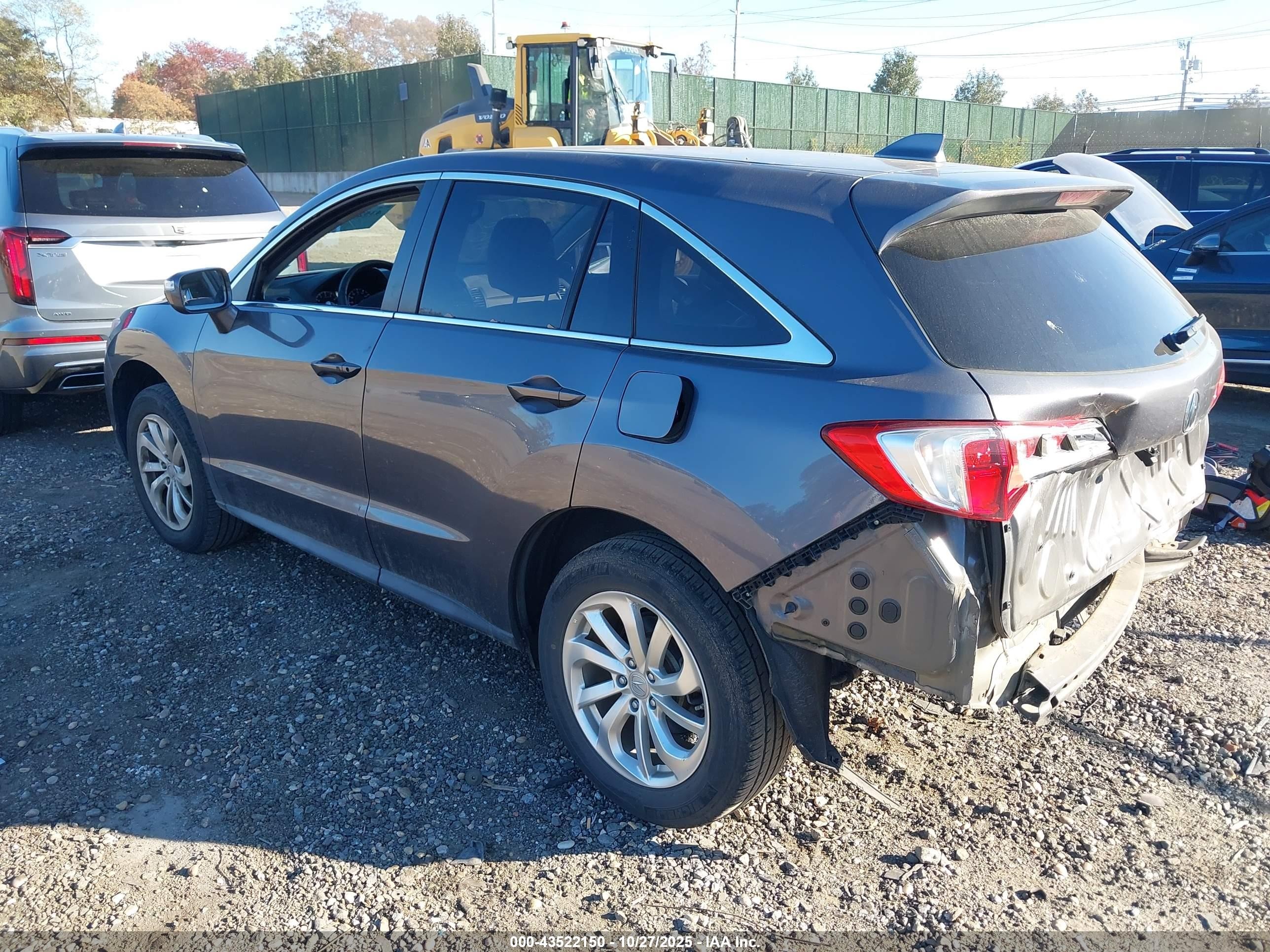 2018 Acura Rdx Acurawatch Plus Package Серый vin: 5J8TB4H3XJL020173