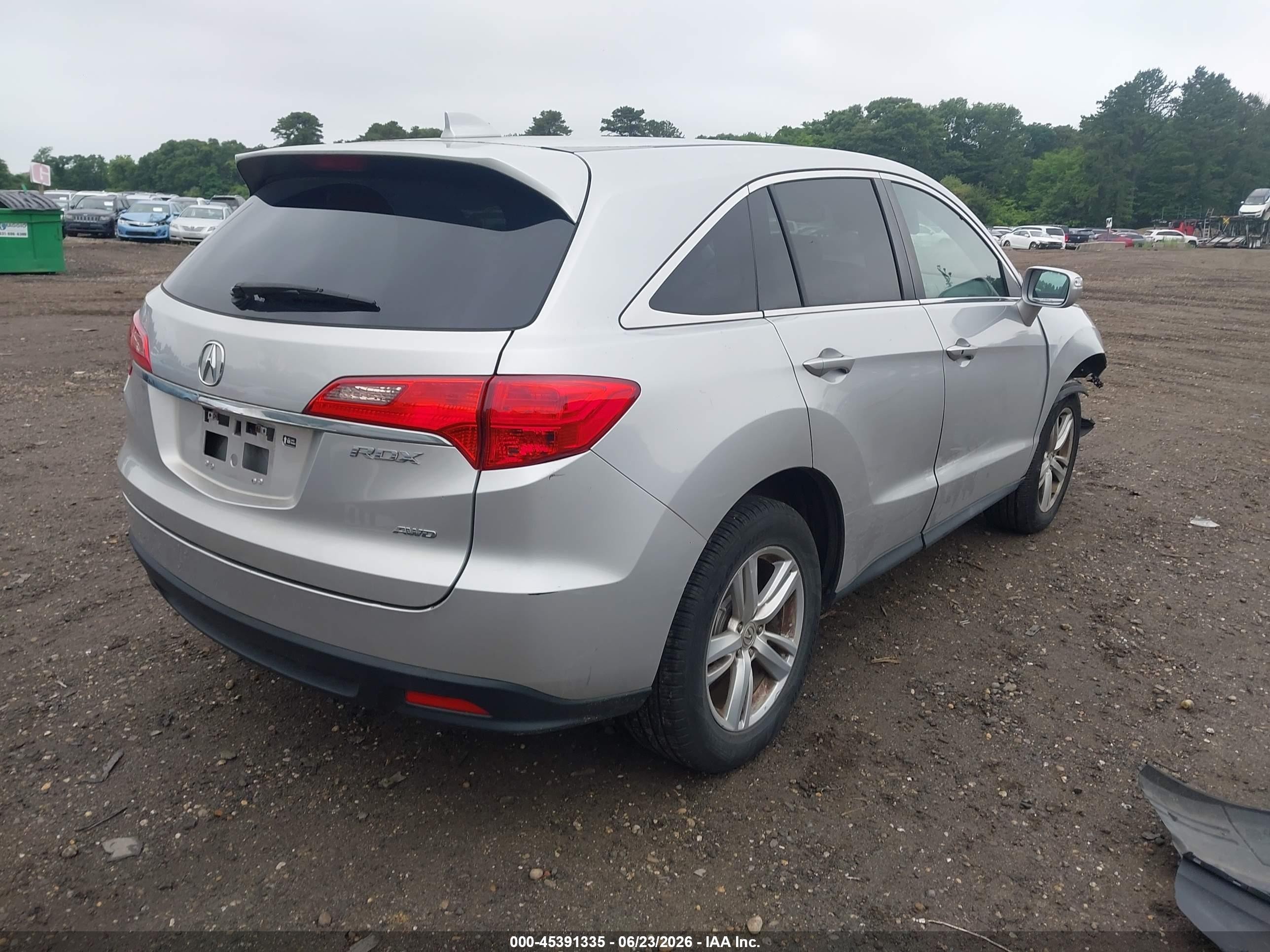 2013 Acura Rdx   Silver vin: 5J8TB4H50DL004084