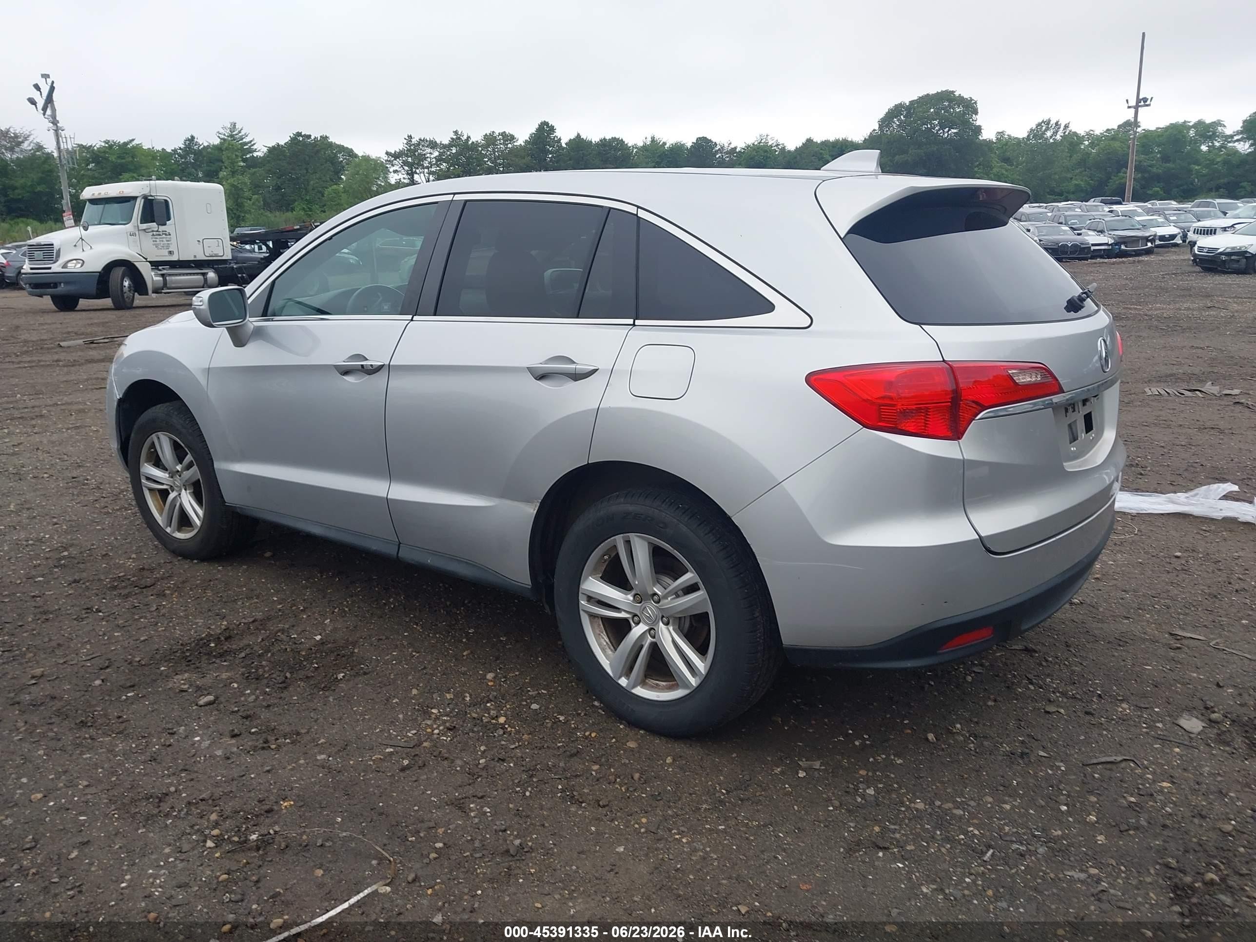 2013 Acura Rdx   Silver vin: 5J8TB4H50DL004084