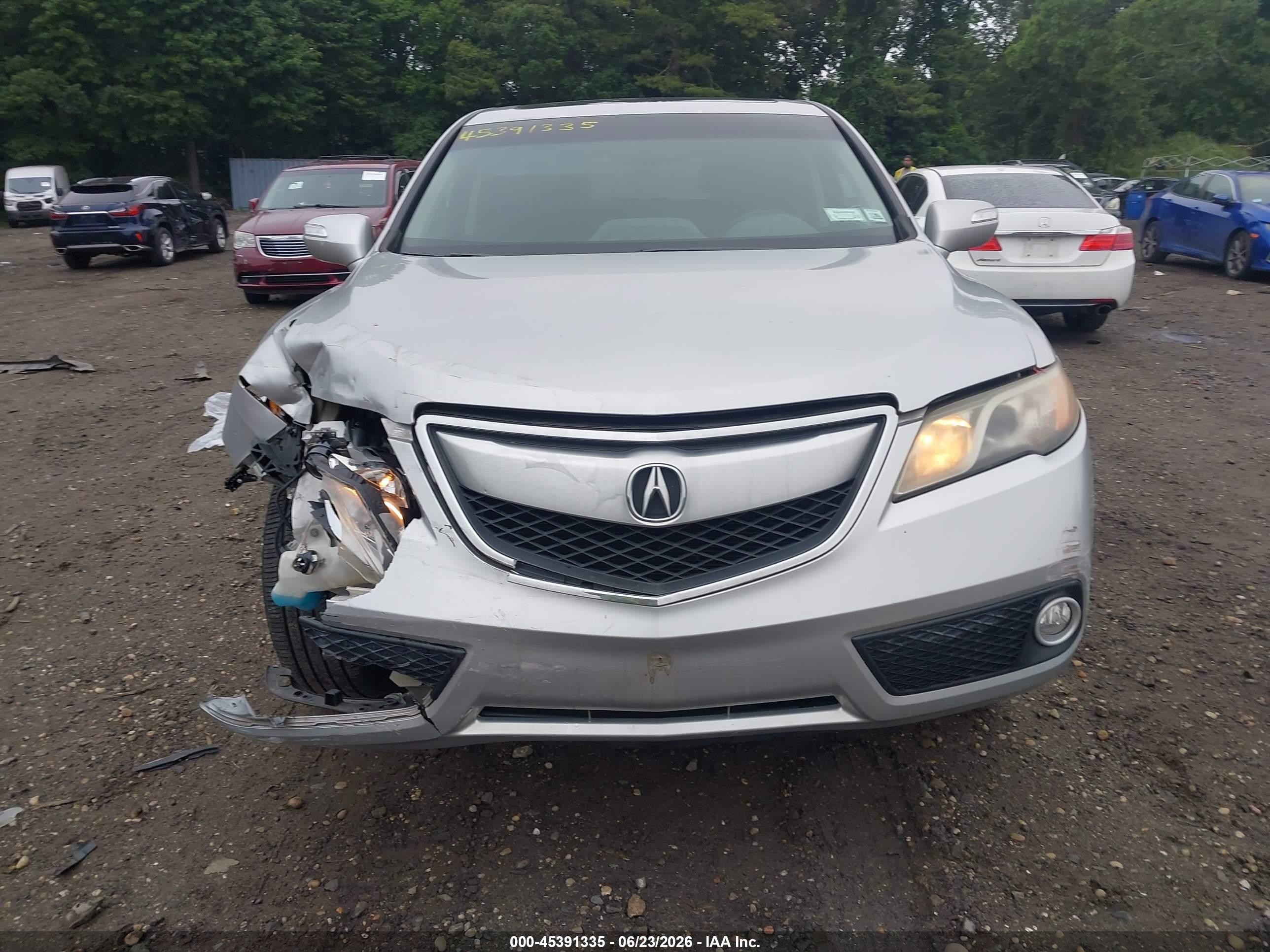 2013 Acura Rdx   Silver vin: 5J8TB4H50DL004084