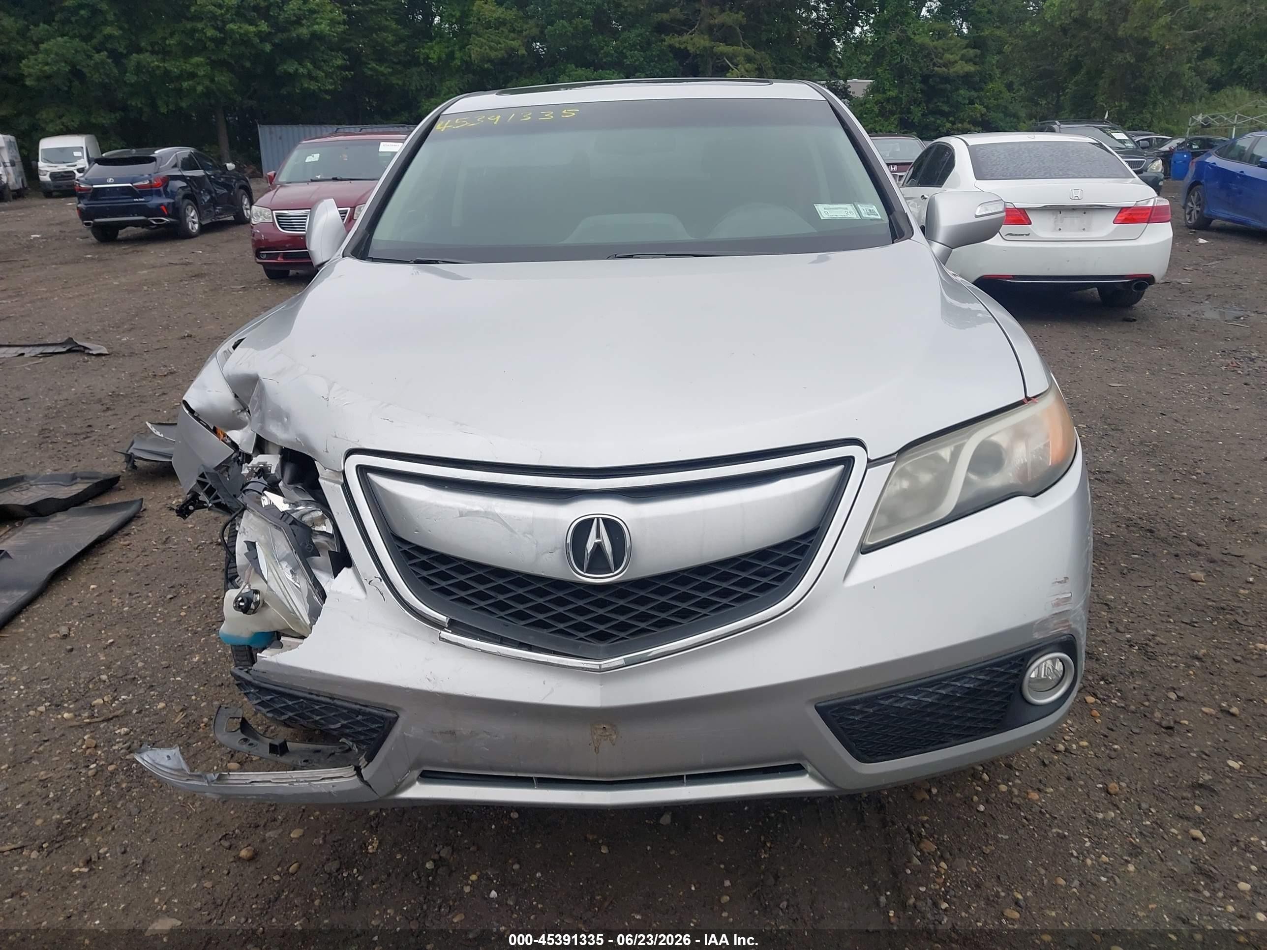 2013 Acura Rdx   Silver vin: 5J8TB4H50DL004084