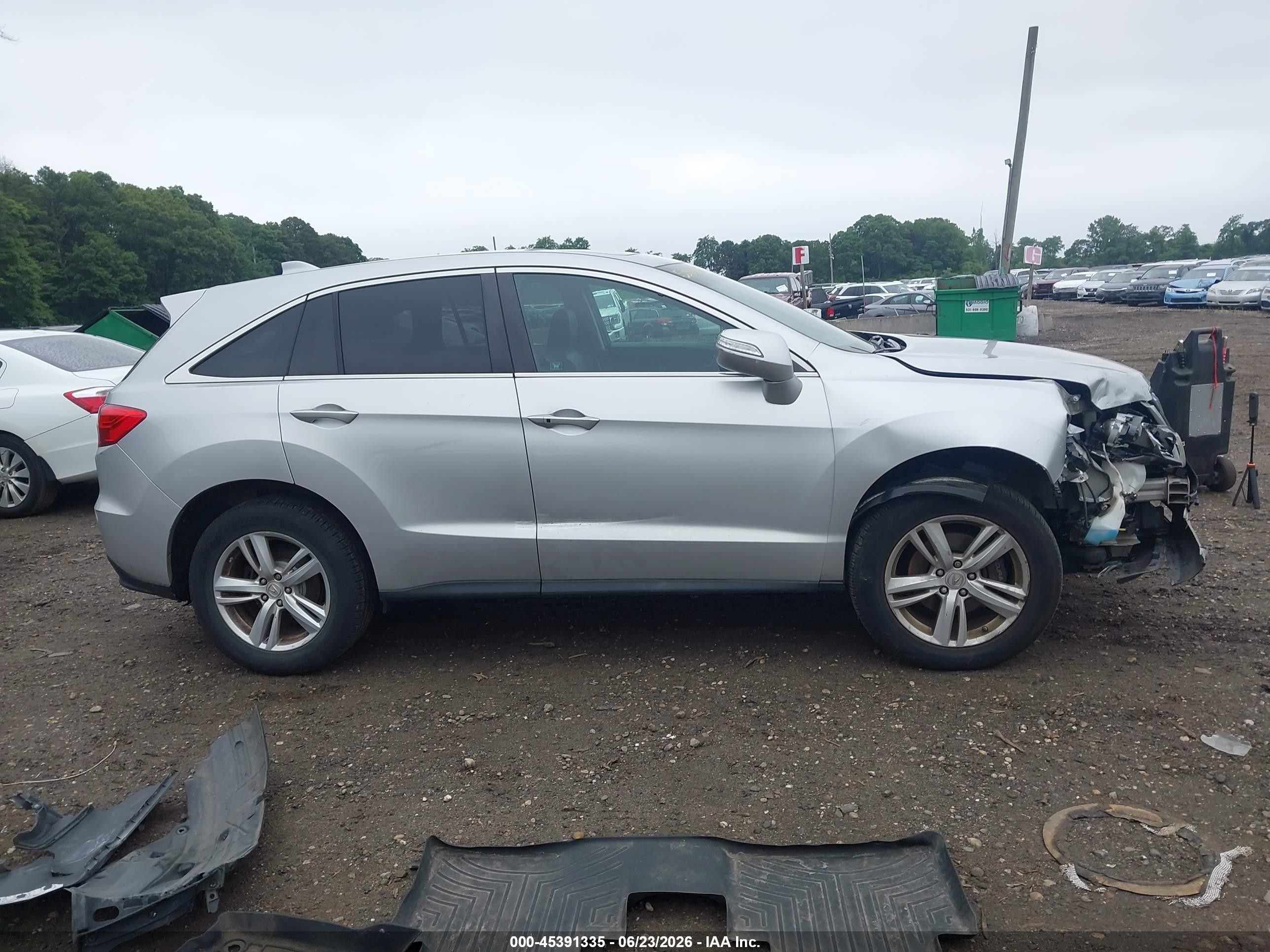 2013 Acura Rdx   Silver vin: 5J8TB4H50DL004084