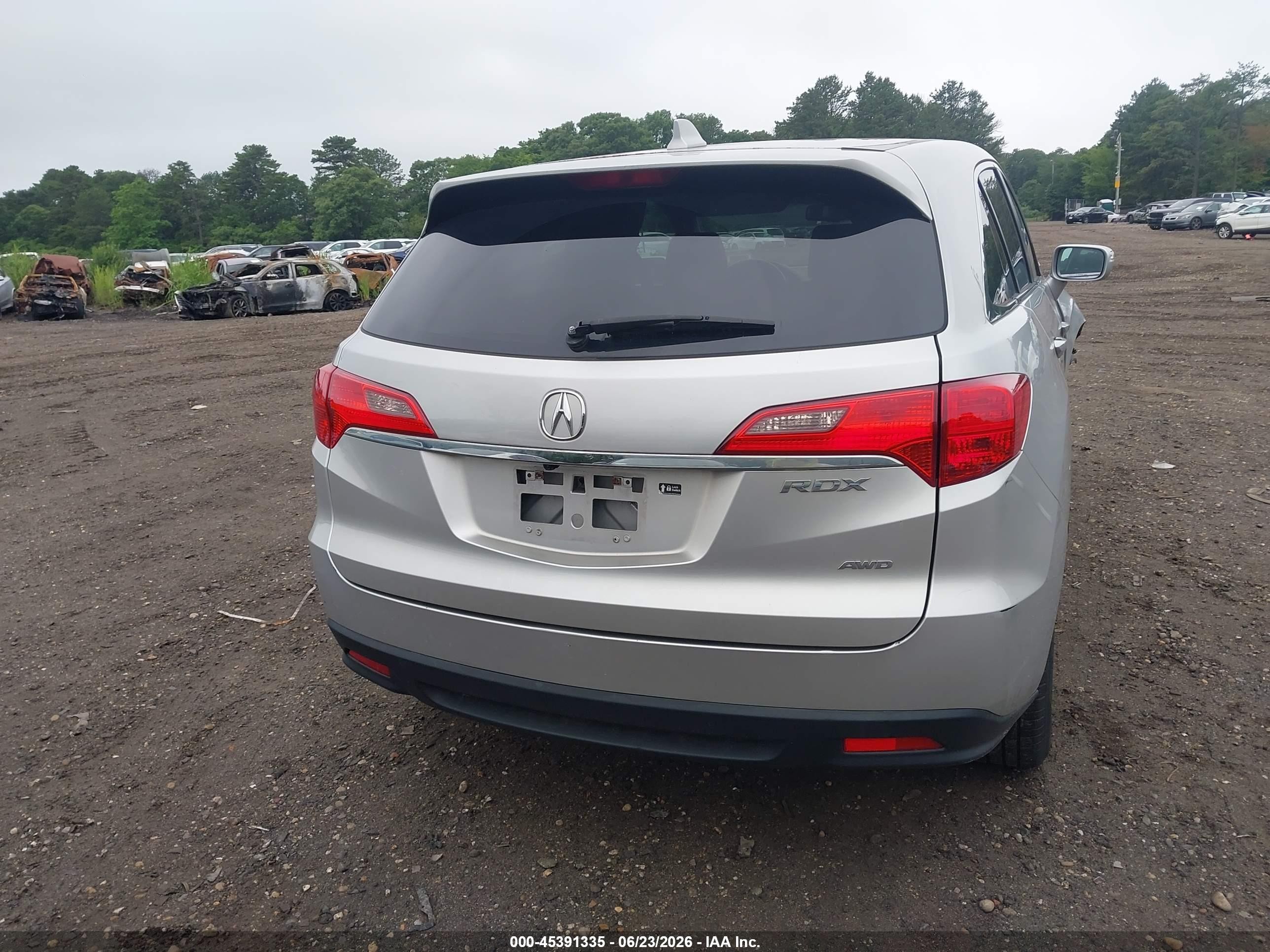 2013 Acura Rdx   Silver vin: 5J8TB4H50DL004084
