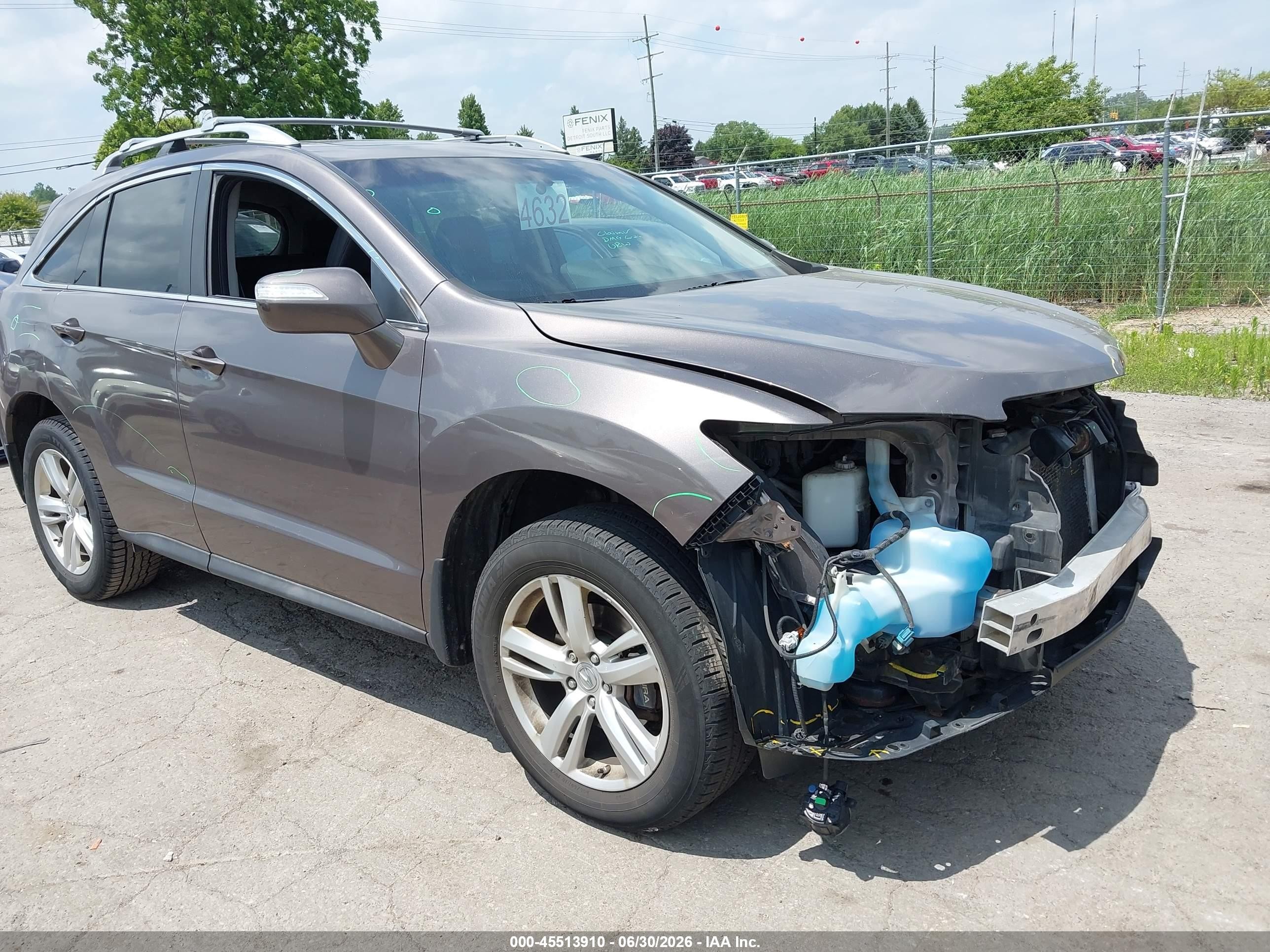 2013 Acura Rdx   Gray vin: 5J8TB4H50DL800155