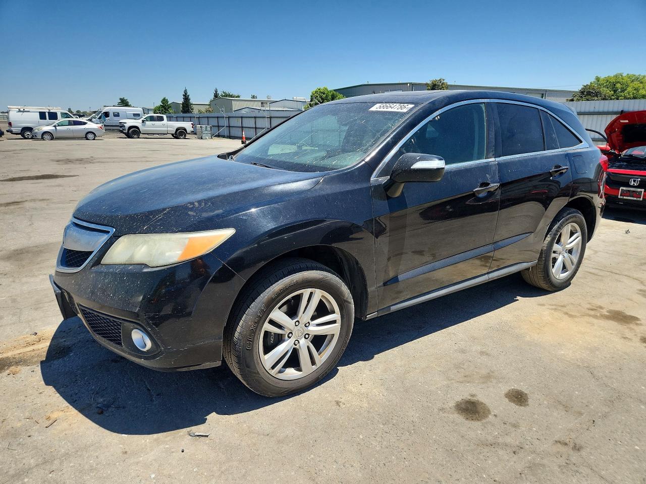 2014 Acura Rdx Technology Black vin: 5J8TB4H50EL001364