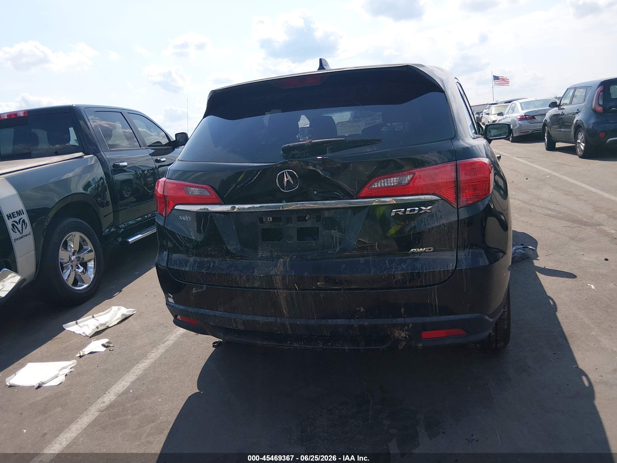 2014 Acura Rdx   Black vin: 5J8TB4H50EL012543