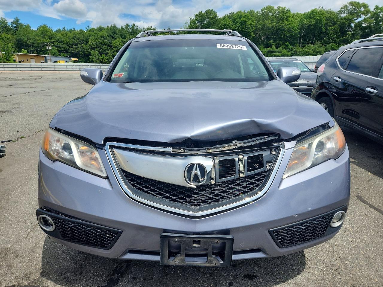 2014 Acura Rdx Silver vin: 5J8TB4H50EL019539