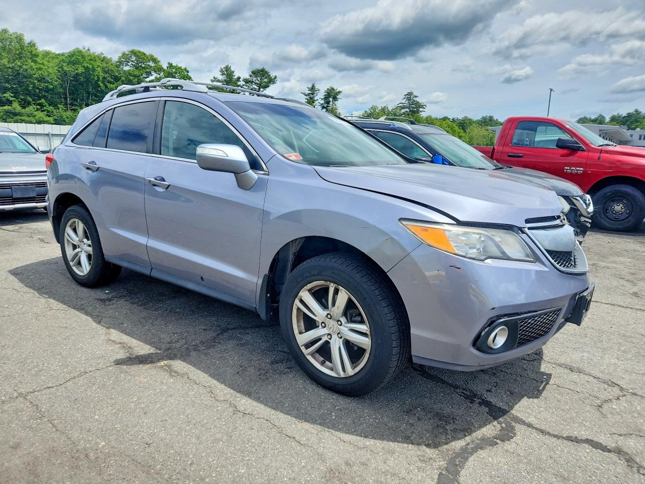 2014 Acura Rdx Silver vin: 5J8TB4H50EL019539