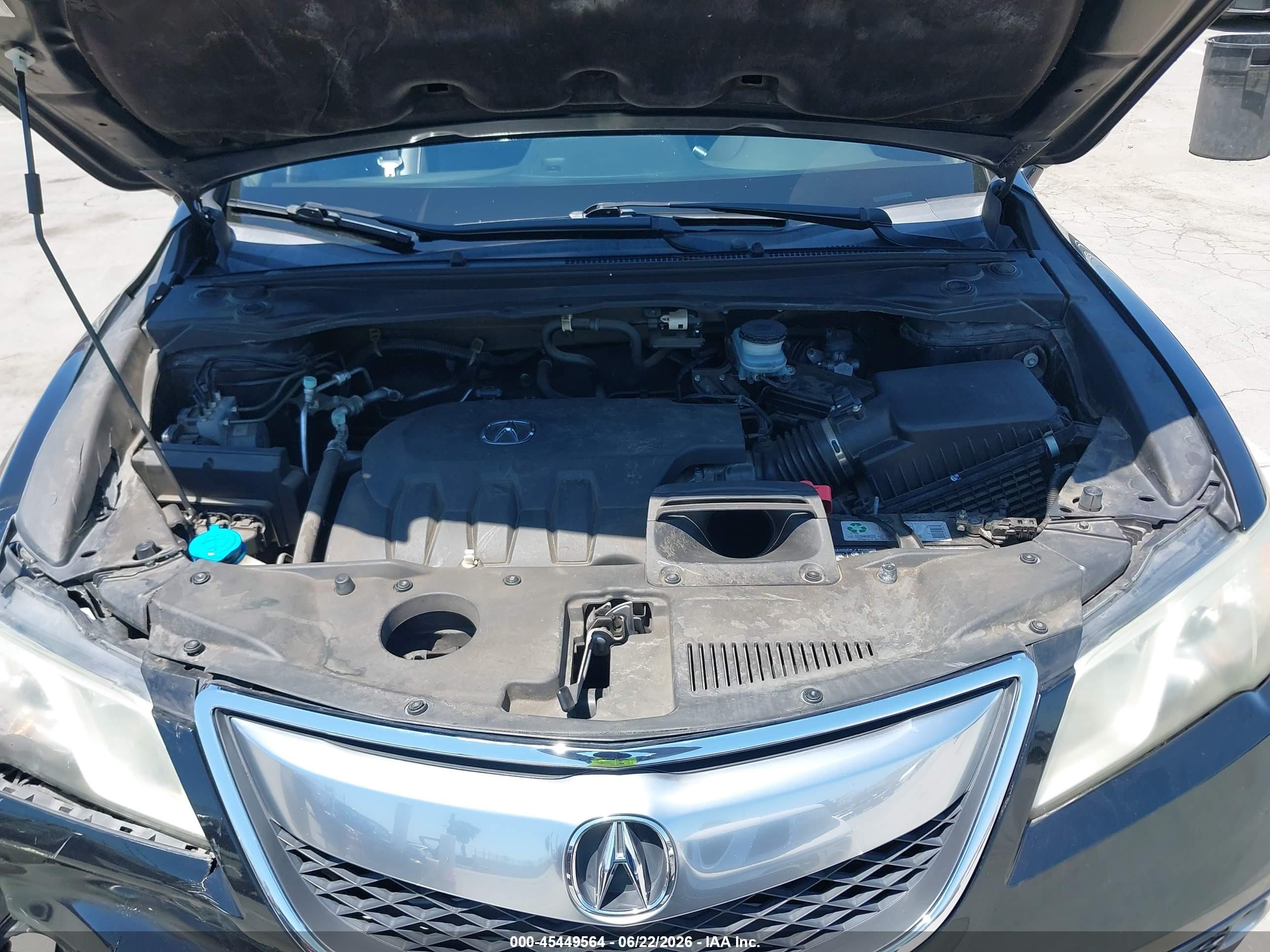 2014 Acura Rdx   Blue vin: 5J8TB4H50EL021422