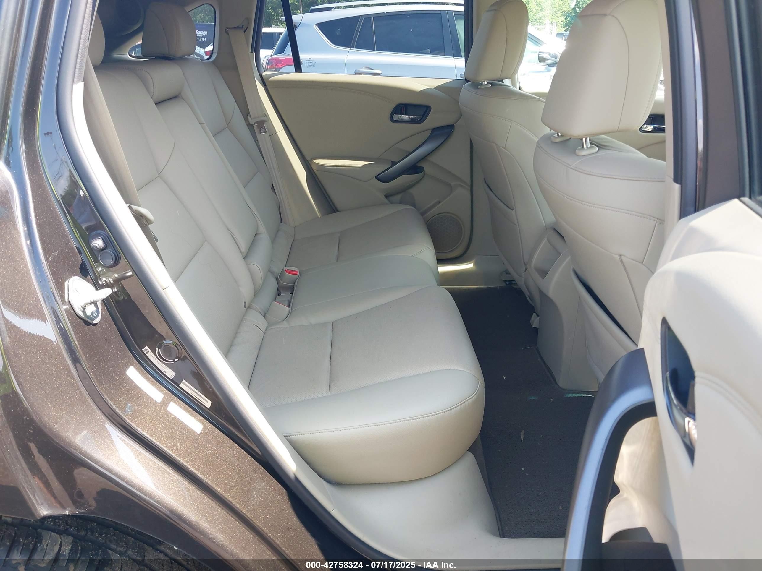 2015 Acura Rdx   Dark Brown vin: 5J8TB4H50FL000684