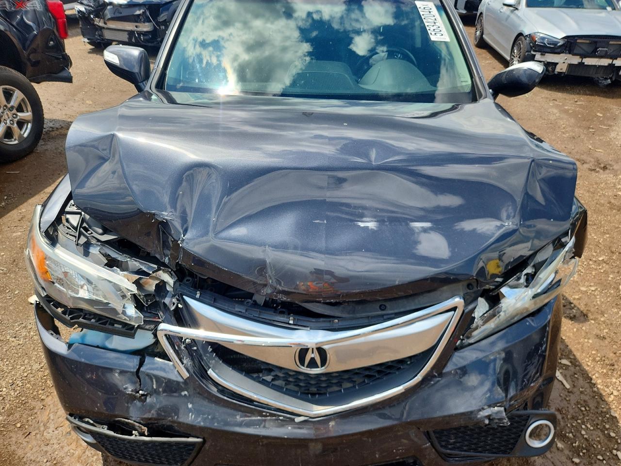 2015 Acura Rdx Technology Gray vin: 5J8TB4H50FL008283