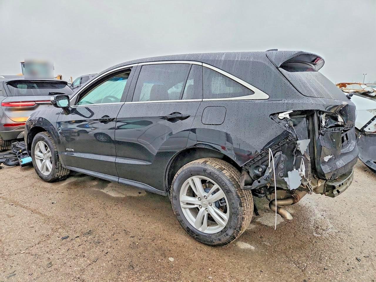 2015 Acura Rdx Technology Black vin: 5J8TB4H50FL009076