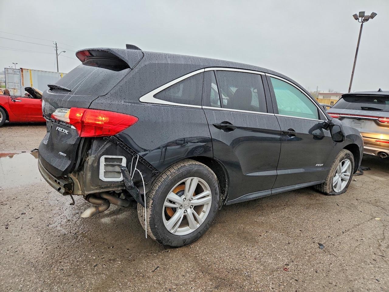 2015 Acura Rdx Technology Black vin: 5J8TB4H50FL009076