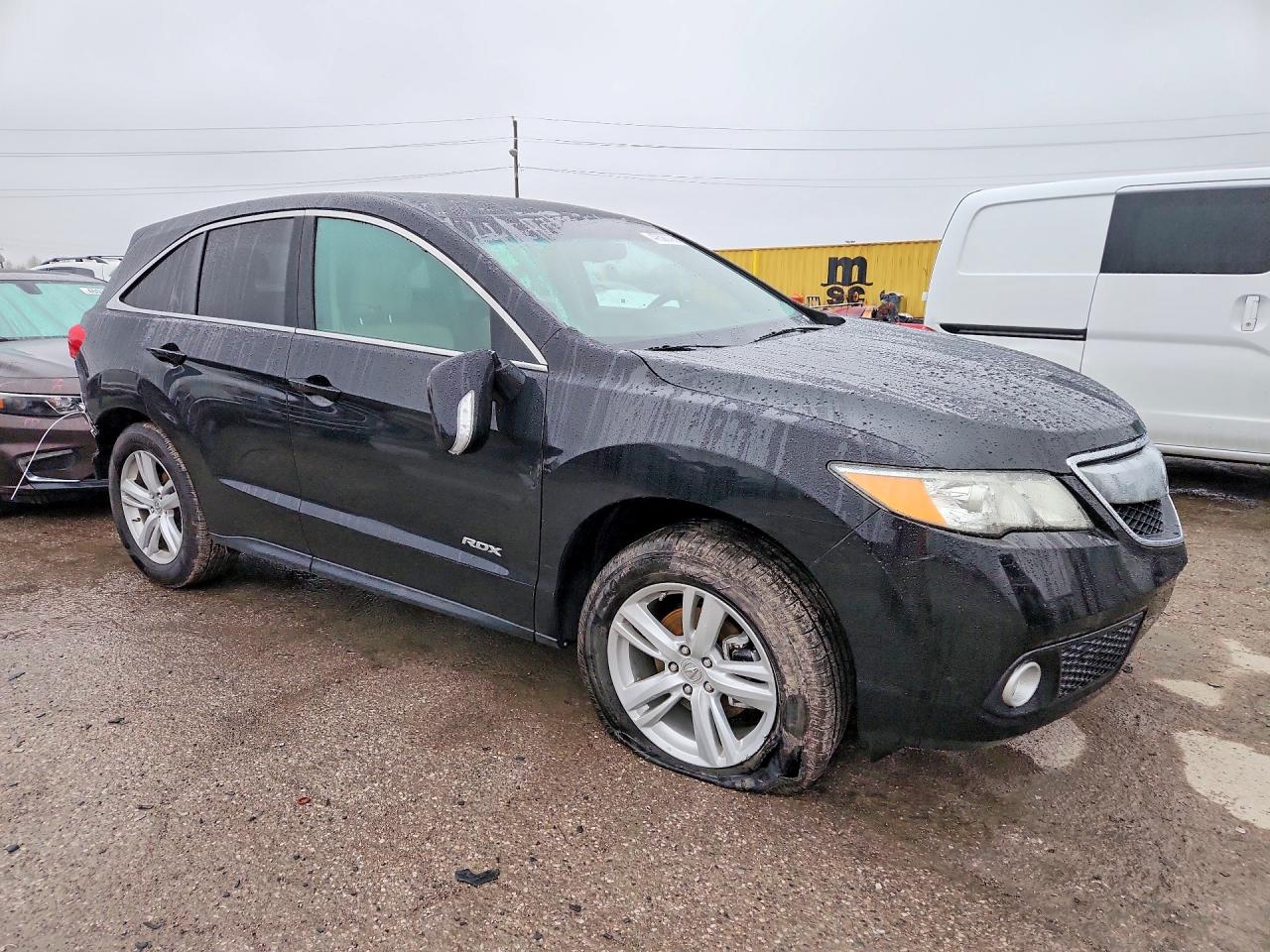 2015 Acura Rdx Technology Black vin: 5J8TB4H50FL009076