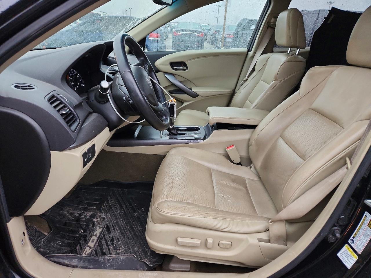 2015 Acura Rdx Technology Black vin: 5J8TB4H50FL009076