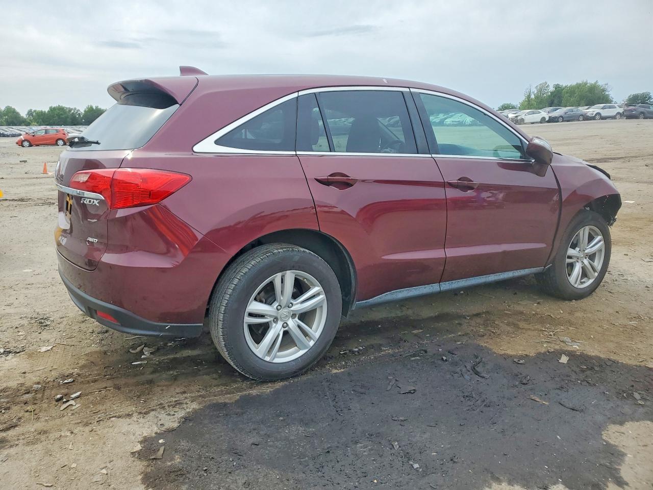 2015 Acura Rdx Technology Burgundy vin: 5J8TB4H50FL024404