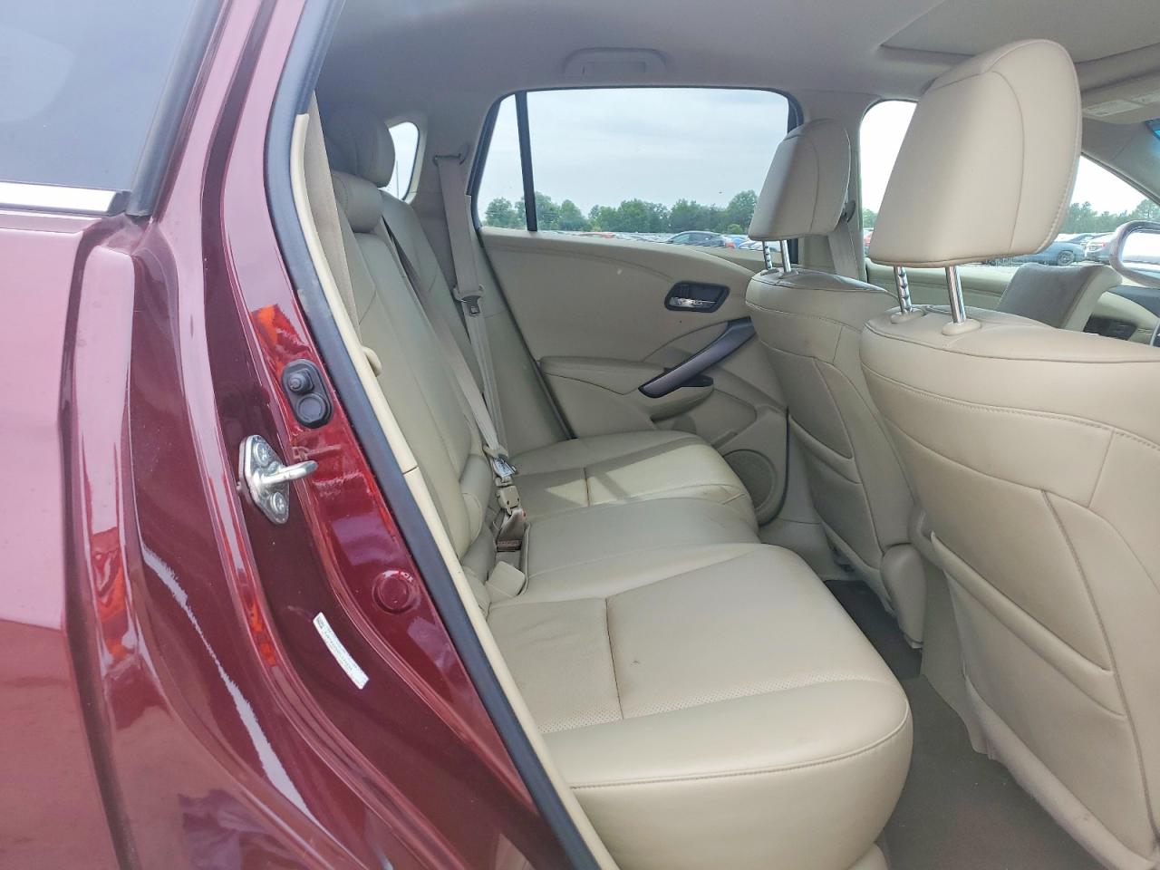 2015 Acura Rdx Technology Burgundy vin: 5J8TB4H50FL024404