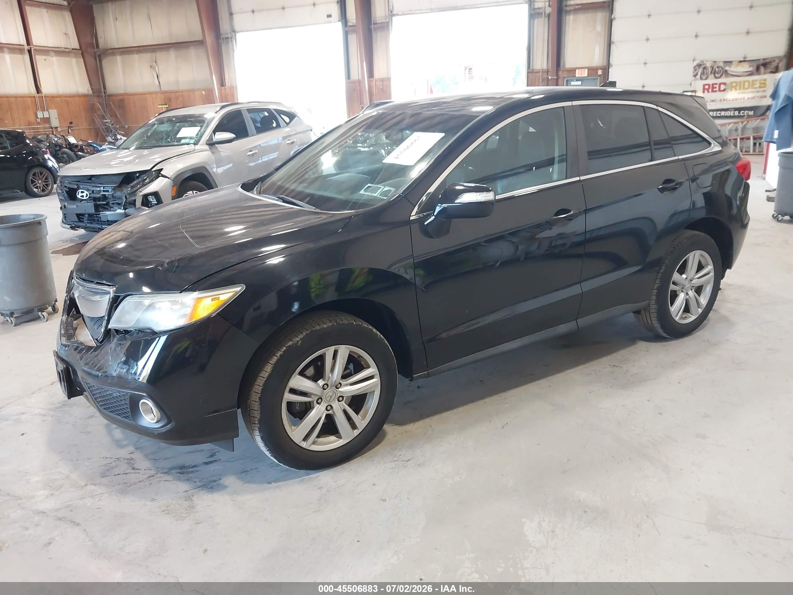 2013 Acura Rdx   Black vin: 5J8TB4H51DL017913
