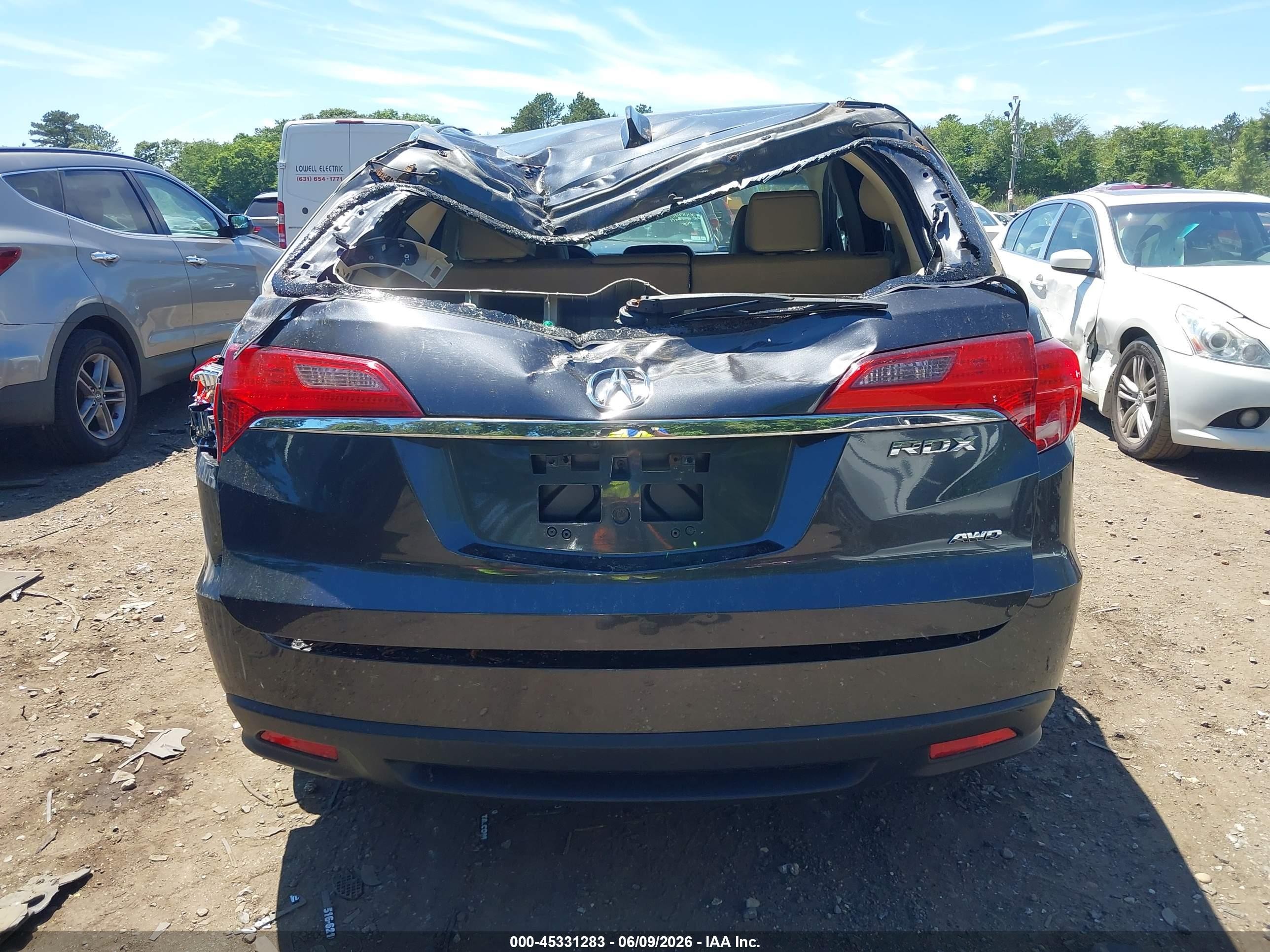 2013 Acura Rdx   Black vin: 5J8TB4H51DL019063
