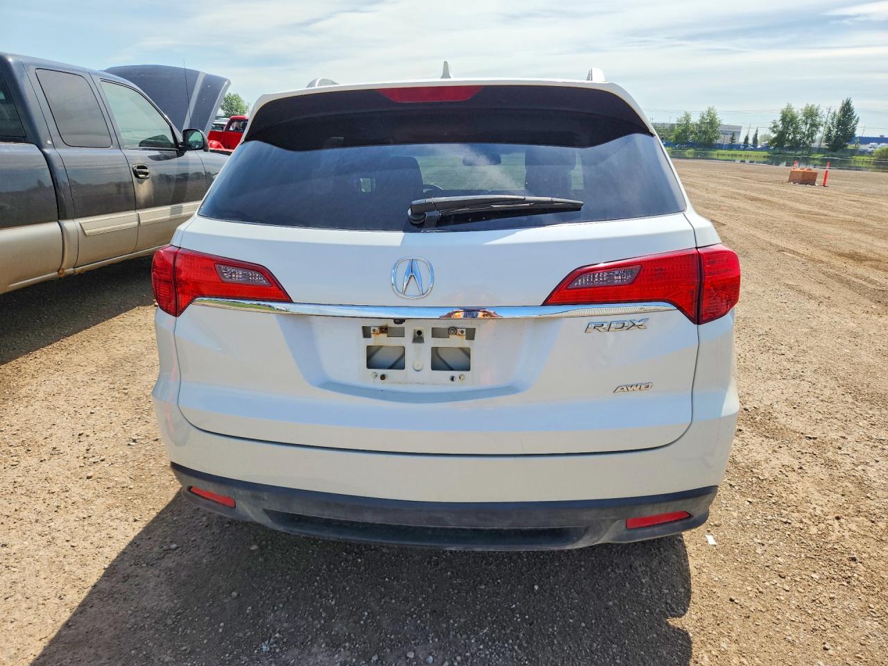 2013 Acura Rdx Technology White vin: 5J8TB4H51DL804313