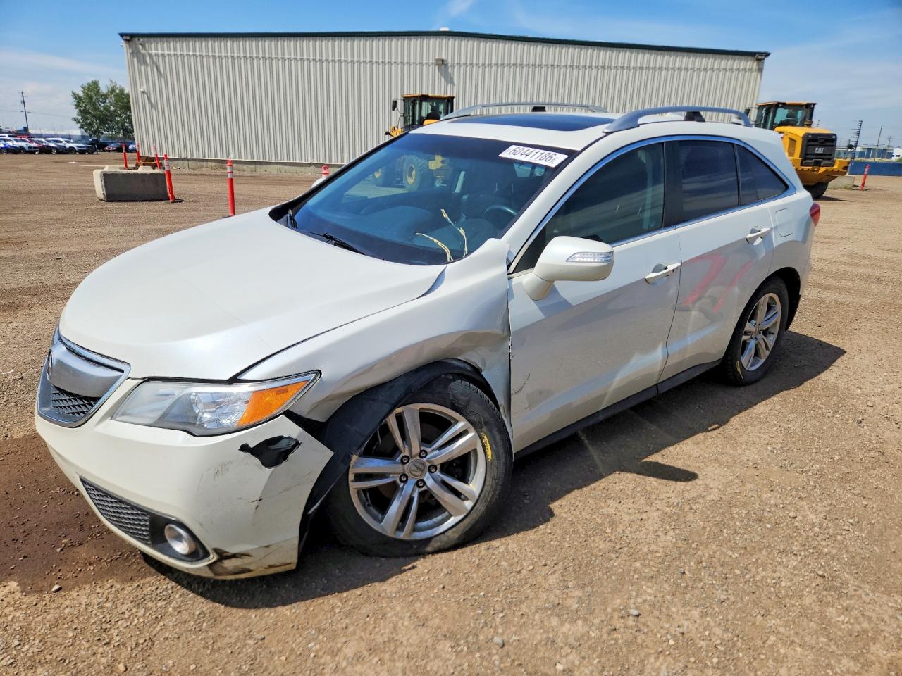 2013 Acura Rdx Technology White vin: 5J8TB4H51DL804313