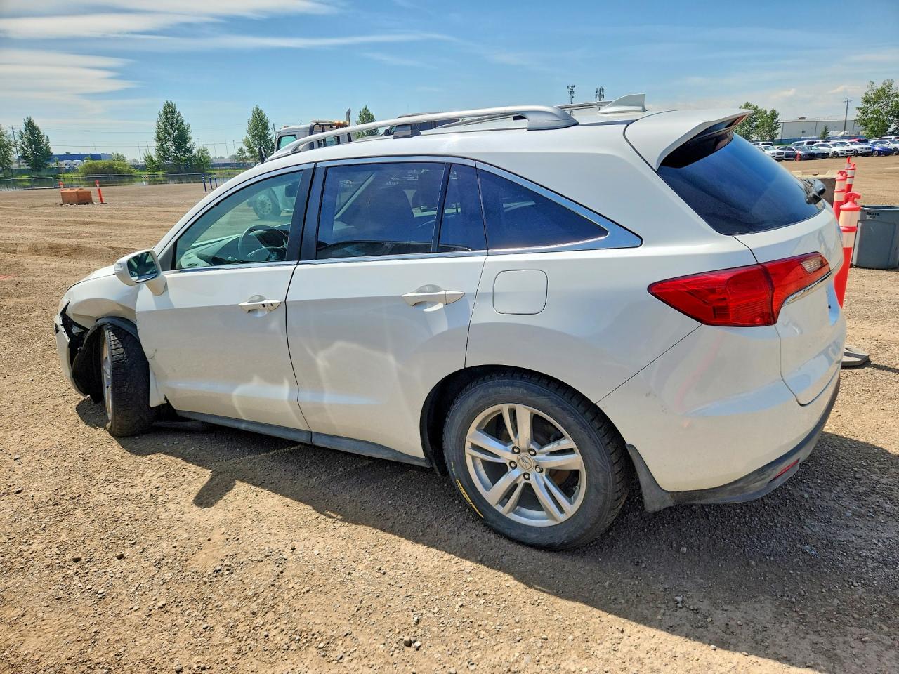 2013 Acura Rdx Technology White vin: 5J8TB4H51DL804313