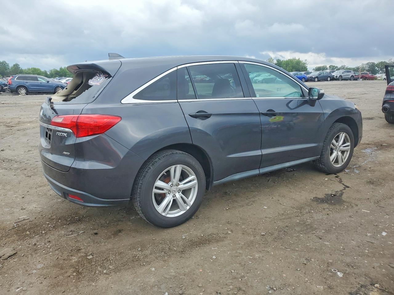 2015 Acura Rdx Technology Black vin: 5J8TB4H51FL024203
