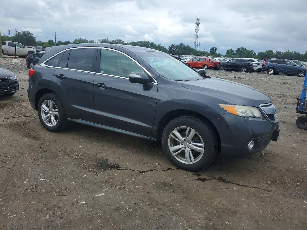 2015 Acura Rdx Technology Black vin: 5J8TB4H51FL024203