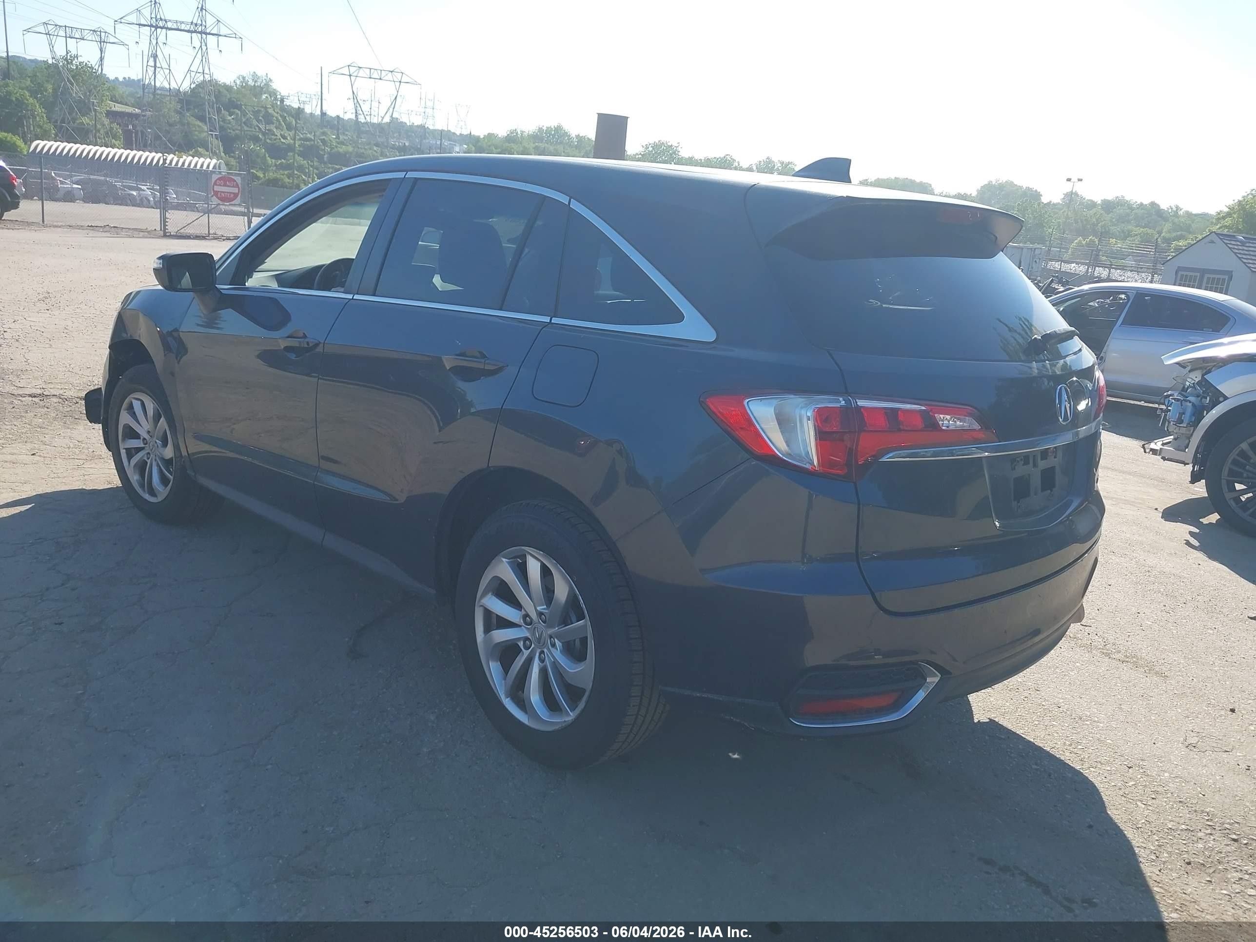2016 Acura Rdx Technology   Acurawatch Plus Packages/technology Package Серый vin: 5J8TB4H51GL026616