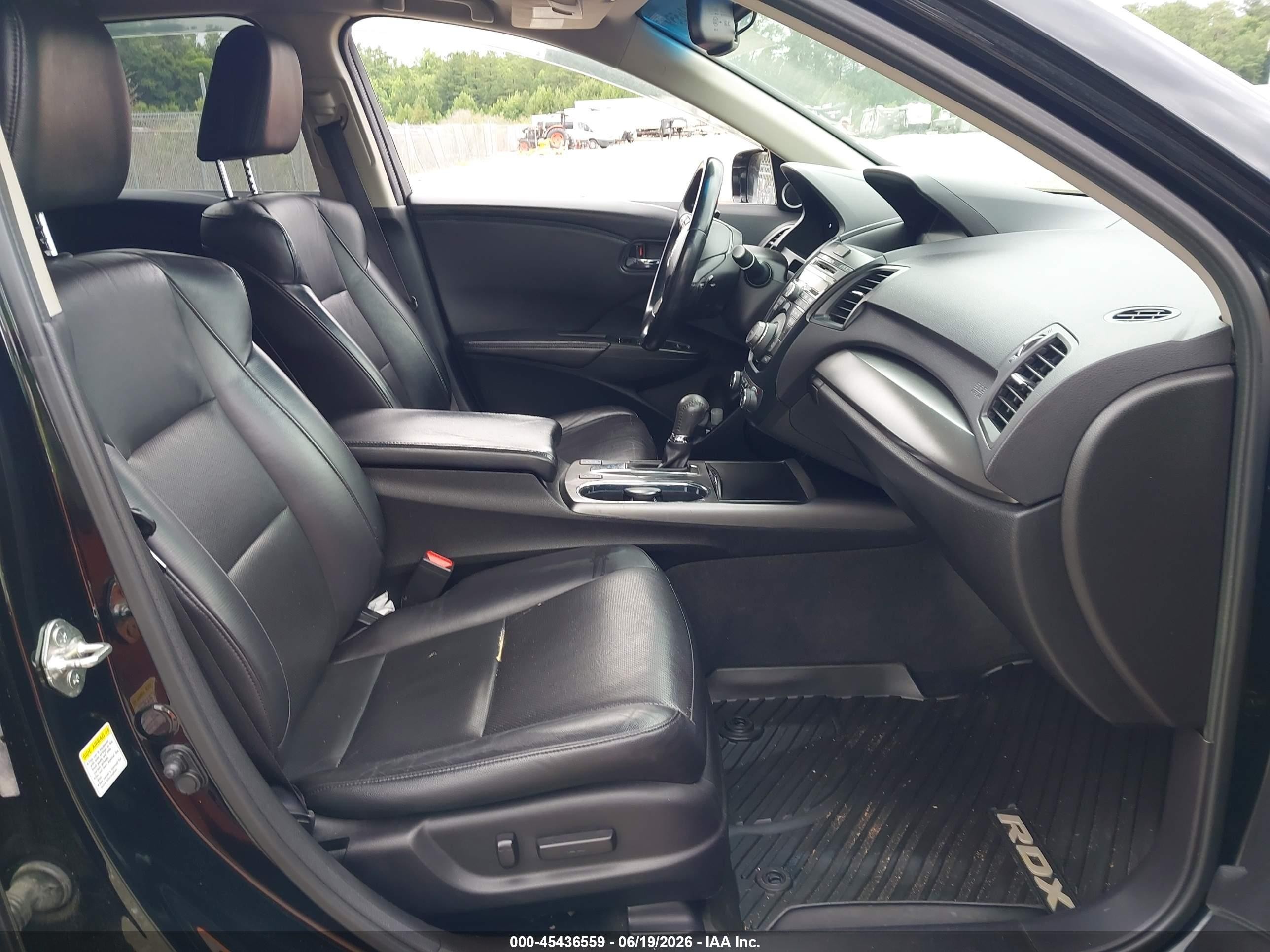 2013 Acura Rdx   Black vin: 5J8TB4H52DL004409