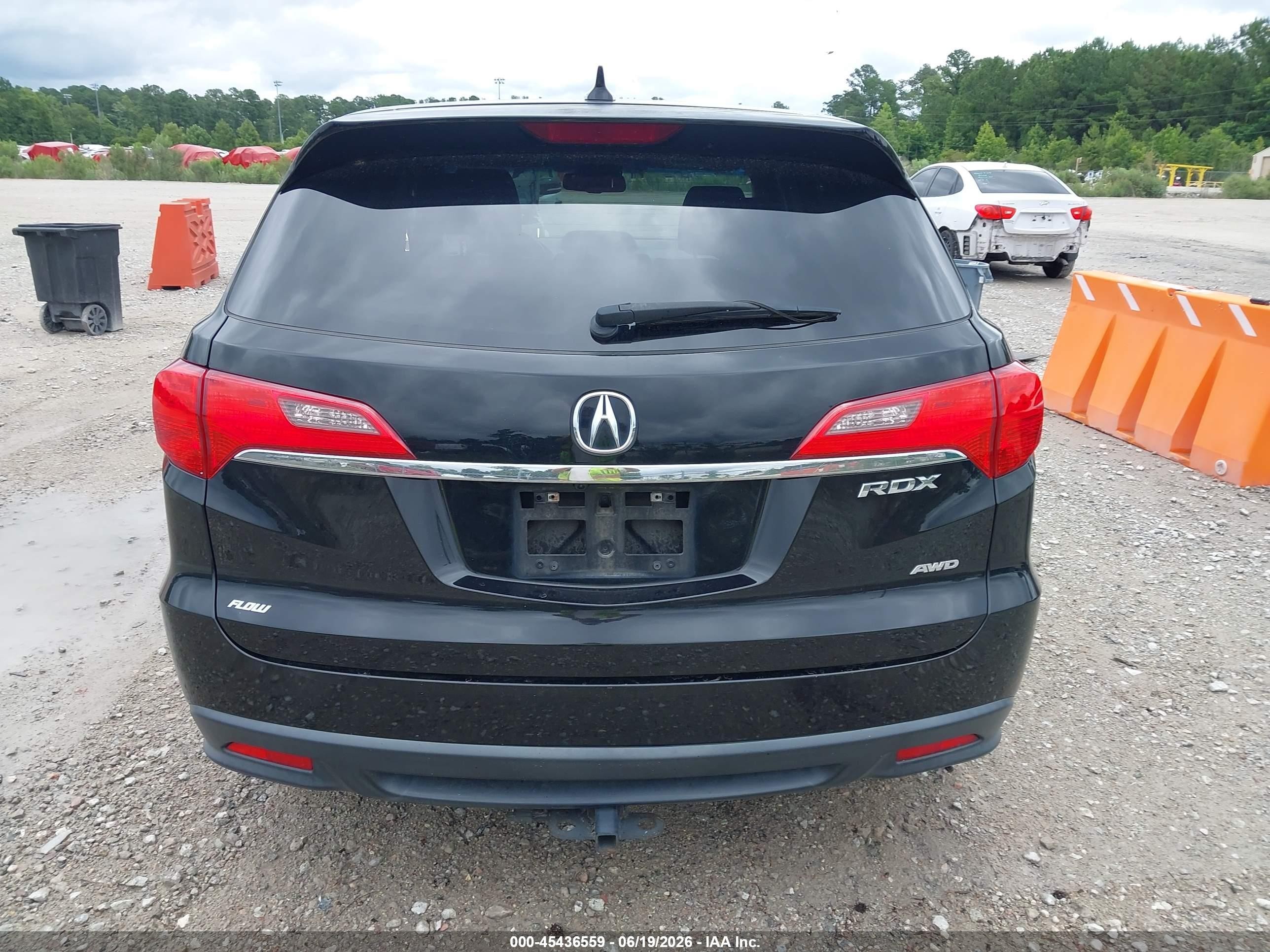 2013 Acura Rdx   Black vin: 5J8TB4H52DL004409