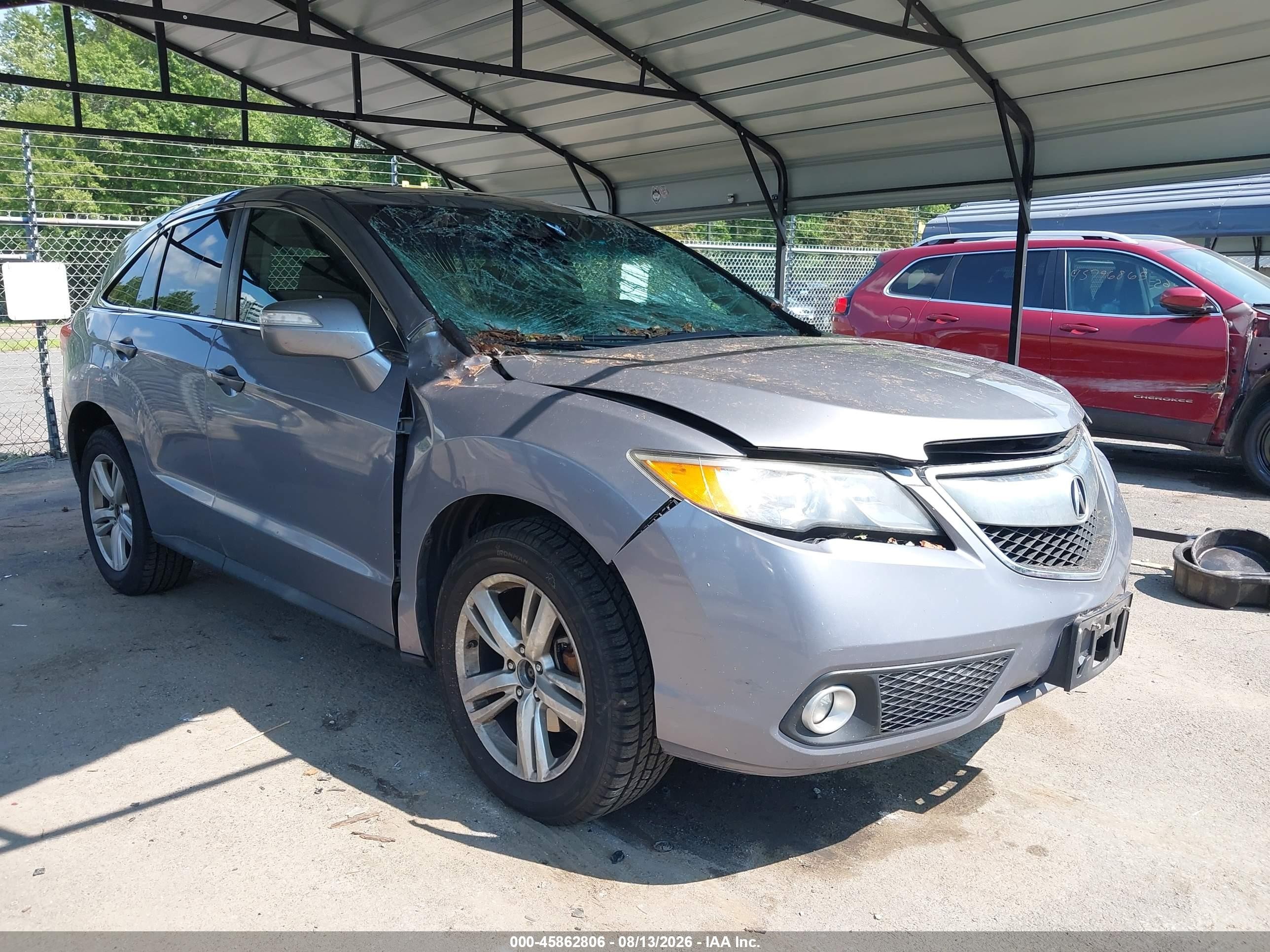 2013 Acura Rdx   Silver vin: 5J8TB4H52DL008346