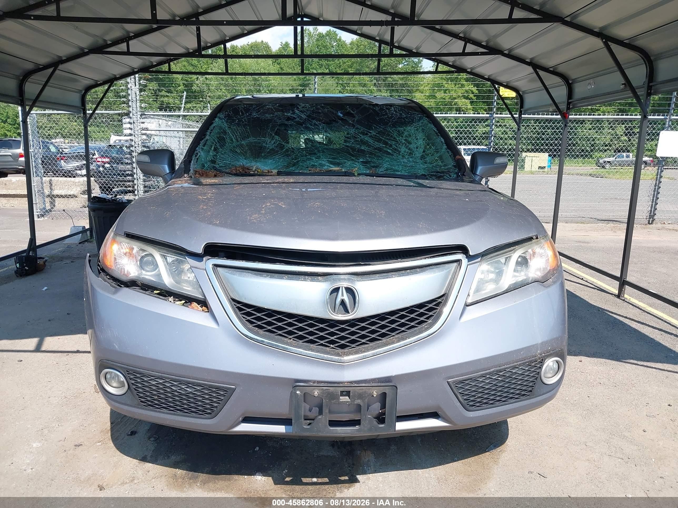 2013 Acura Rdx   Silver vin: 5J8TB4H52DL008346
