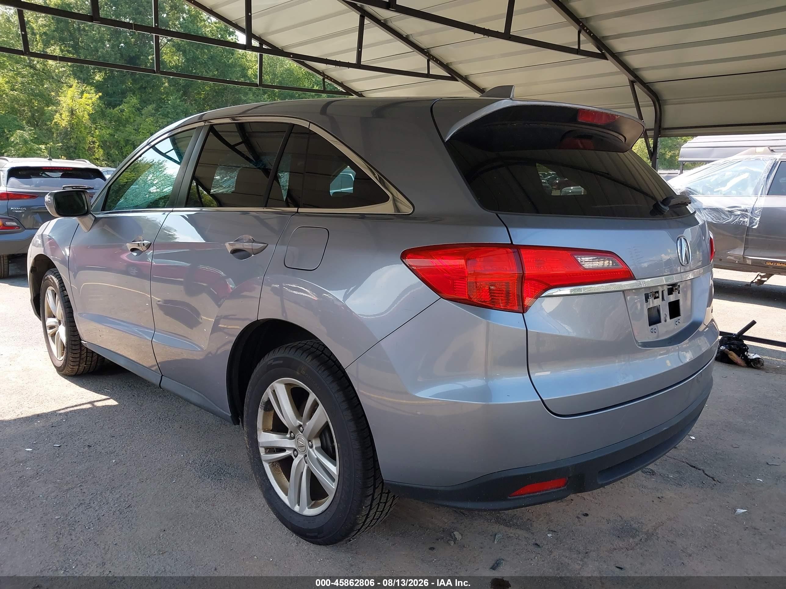 2013 Acura Rdx   Silver vin: 5J8TB4H52DL008346