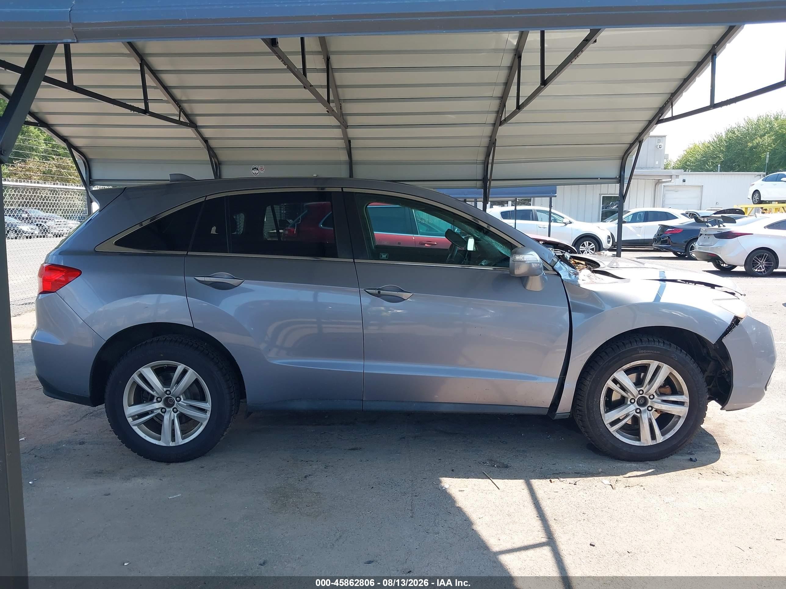 2013 Acura Rdx   Silver vin: 5J8TB4H52DL008346
