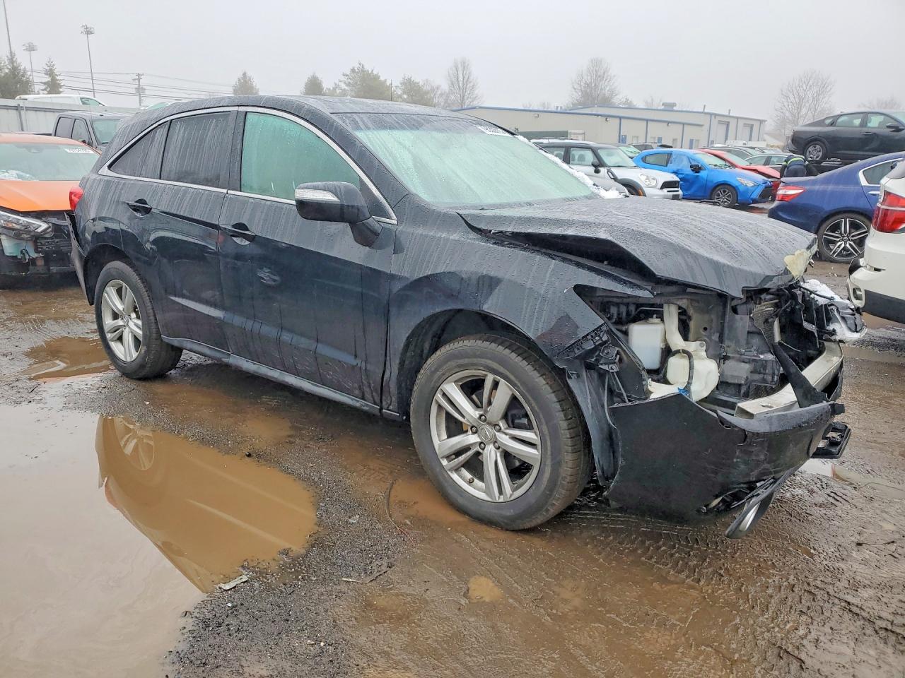 2013 Acura Rdx Technology Черный vin: 5J8TB4H52DL009092