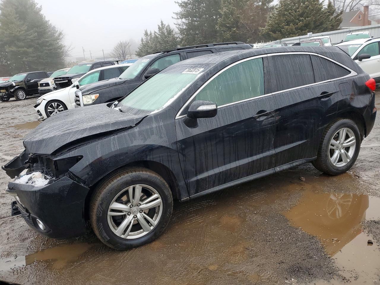 2013 Acura Rdx Technology Black vin: 5J8TB4H52DL009092