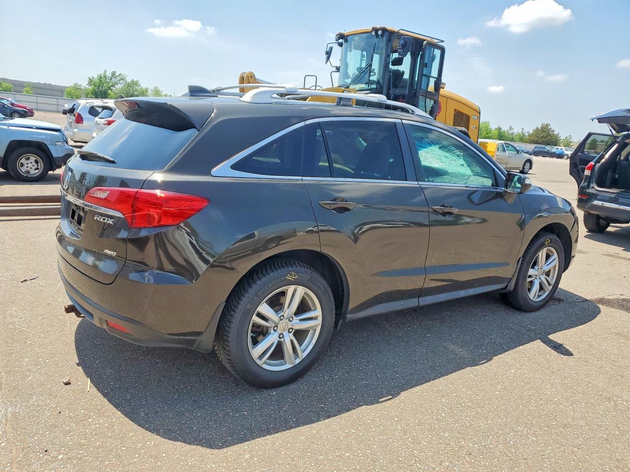 2014 Acura Rdx Technology Brown vin: 5J8TB4H52EL000118