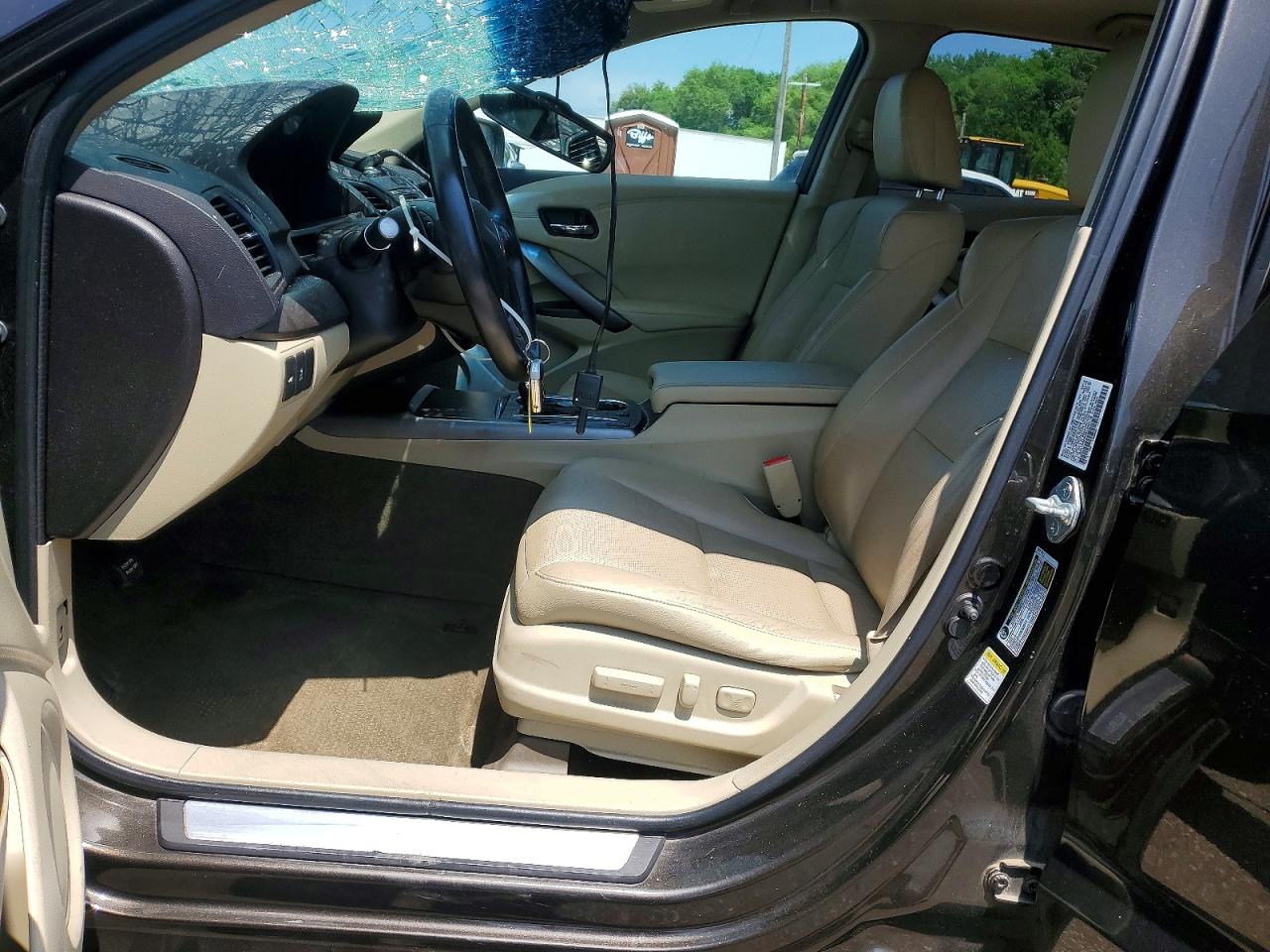 2014 Acura Rdx Technology Brown vin: 5J8TB4H52EL000118