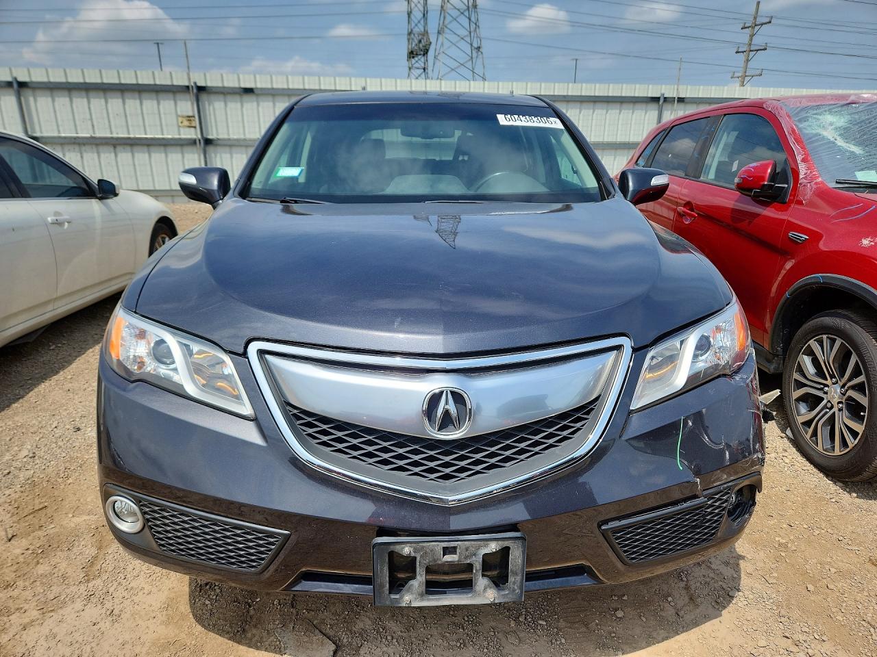 2014 Acura Rdx Technology Gray vin: 5J8TB4H52EL008123