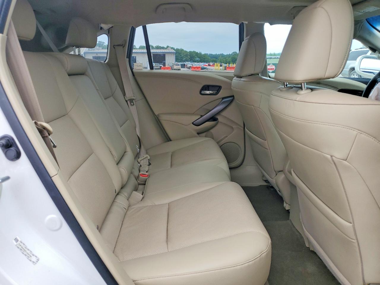2015 Acura Rdx White vin: 5J8TB4H52FL005790