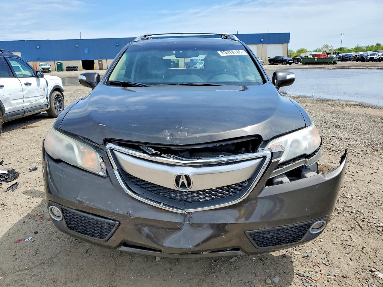 2015 Acura Rdx Technology Gray vin: 5J8TB4H52FL009452