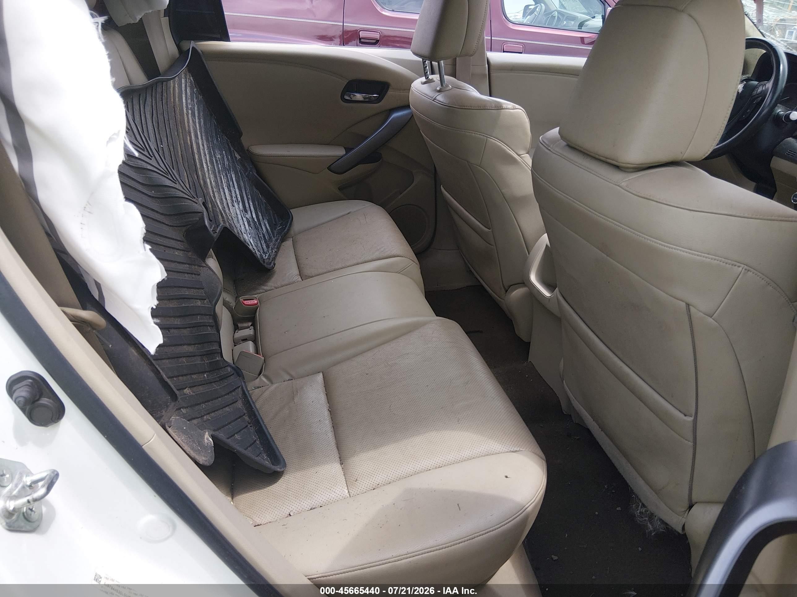 2013 Acura Rdx   White vin: 5J8TB4H53DL001812
