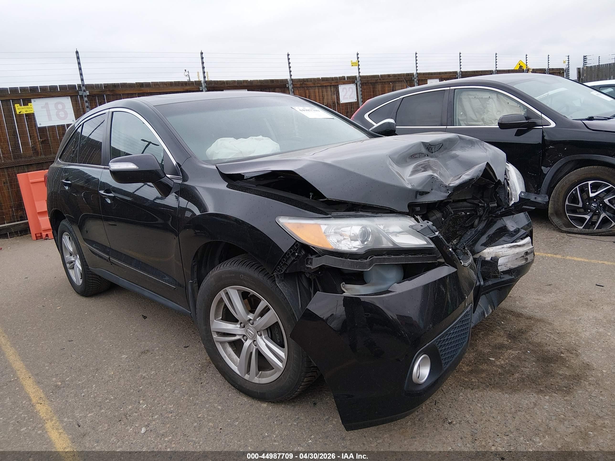 2013 Acura Rdx   Black vin: 5J8TB4H53DL003737