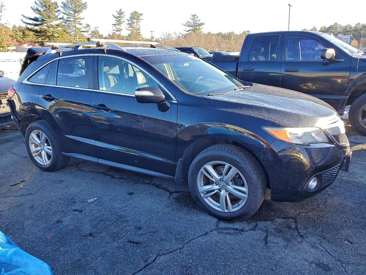 2013 Acura Rdx Technology Черный vin: 5J8TB4H53DL012583